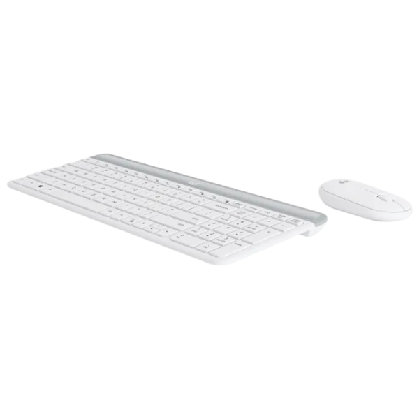 Tastatura & Mouse Logitech MK470 Wireless Fără fir/ White photo 4