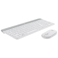 Клавиатура и Мышь Logitech MK470 Wireless Беспроводные/ Белый photo 5