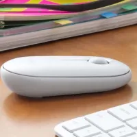 Клавиатура и Мышь Logitech MK470 Wireless Беспроводные/ Белый photo 8