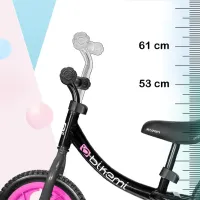 Bicicletă fără pedale Jumi CD-871267 11" 11" Metal / Black Pink photo 5