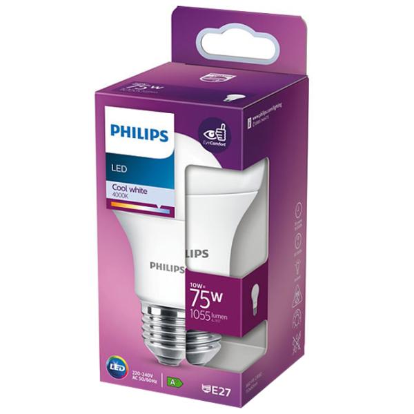 Лампочка светодиодная Philips CorePro LED bulb 51032200 E27/ 10 Вт/ 4000 K/ 1055лм/ White photo 2