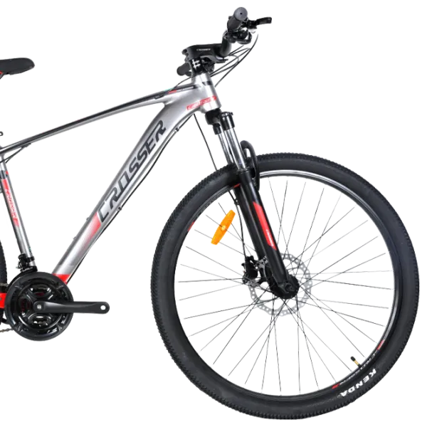 Bicicletă Crosser X880 29" 19" Aluminiu/ Red Gray photo 3 Bicicletă Crosser X880 29" 19" Aluminiu/ Red Gray photo 3