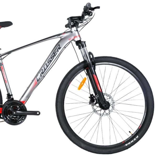 Bicicletă Crosser X880 29" 19" Aluminiu/ Red Gray photo 3 Bicicletă Crosser X880 29" 19" Aluminiu/ Red Gray photo 3