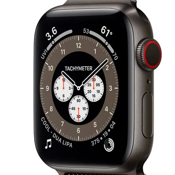 Умные часы Apple Watch Series 6 1.78"/ M06Y3/ Графитовый Графитовый photo 6