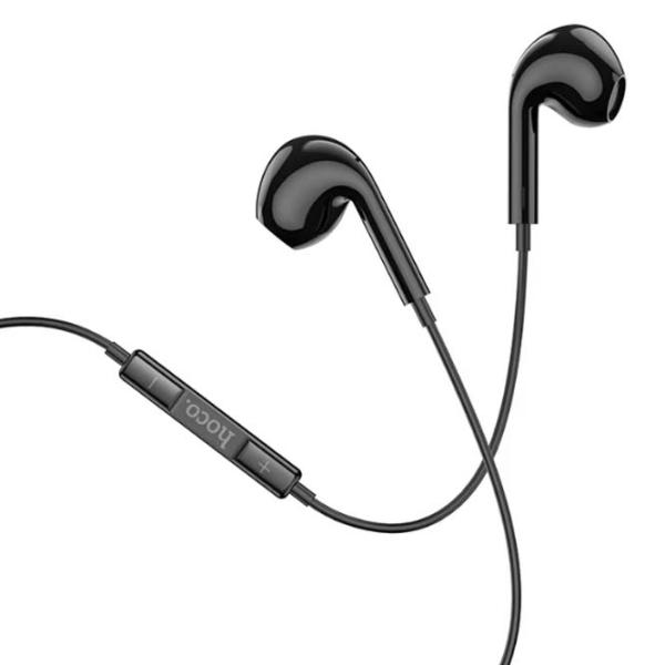 Căști Hoco M1 Max Black Cu fir/ Personal photo 2 Căști Hoco M1 Max Black Cu fir/ Personal photo 2