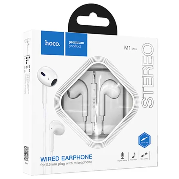 Căști Hoco M1 Max White Cu fir/ Personal photo 4