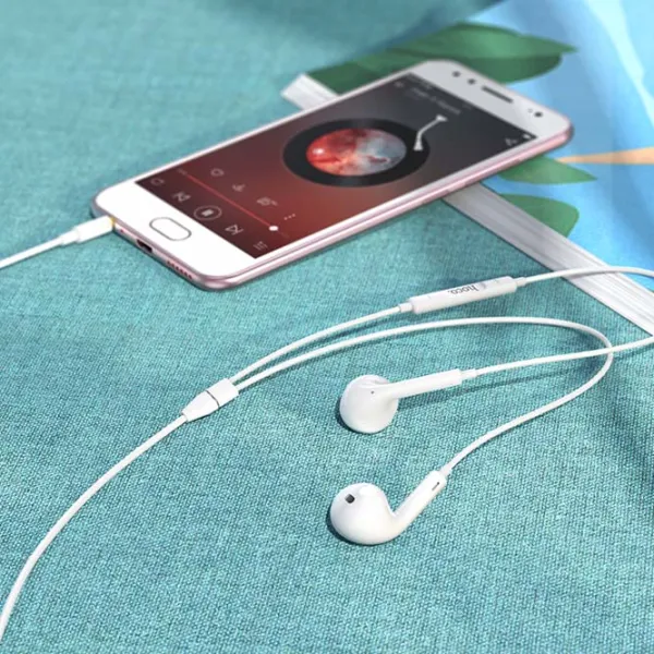 Căști Hoco M1 Max White Cu fir/ Personal photo 5