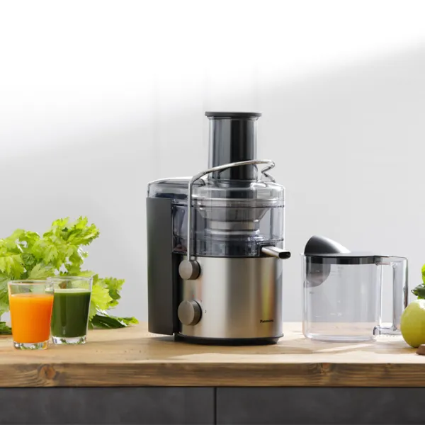 Storcator de fructe Panasonic MJ-CB600STQ Centrifugă/ 1000 W/ Inox Black photo 9