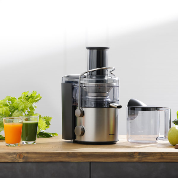 Storcator de fructe Panasonic MJ-CB600STQ Centrifugă/ 1000 W/ Inox Black photo 9