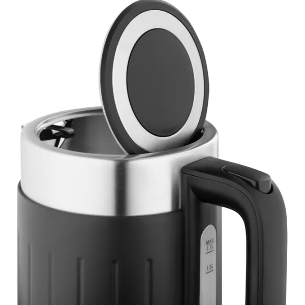 Ceainic electric Ardesto EKL-F18B 1.7l / Ascuns / Black photo 2
