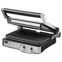 Grill electric Ardesto GK-2000M Contact, Barbecue / 2000 W / Black Inox photo 2