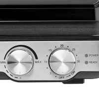 Grill electric Ardesto GK-2000M Contact, Barbecue / 2000 W / Black Inox photo 5