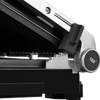 Grill electric Ardesto GK-2000M Contact, Barbecue / 2000 W / Black Inox photo 6
