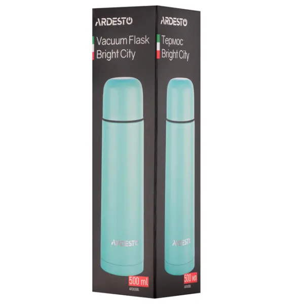 Термос Ardesto Bright City AR2650BL Голубой 0.5л photo 5