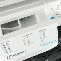 Mașină de spălat Indesit BWSE 71295 X WBV EU 7 kg / 1200 rpm / White photo 6