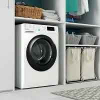 Mașină de spălat Indesit BWSE 71295 X WBV EU 7 kg / 1200 rpm / White photo 8