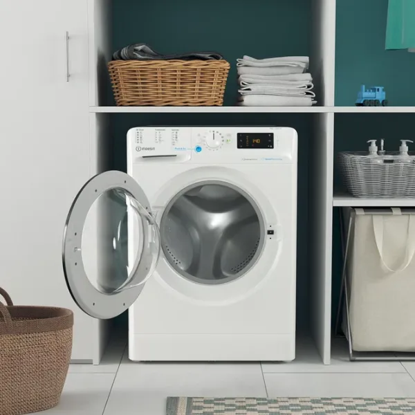 Стиральная машина Indesit BWSE 71295 X WBV EU 7 кг / 1200 об/мин / Белый photo 9 Стиральная машина Indesit BWSE 71295 X WBV EU 7 кг / 1200 об/мин / Белый photo 9