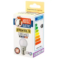 Bec LED Horoz PREMIER-5 33479 E27/ 5 W/ 3000 K/ 500lm/ White photo 2