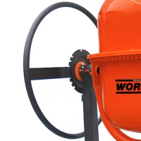 Бетономешалка Technoworker PCM200L 200 л 1350 Вт/ Оранжевый photo 3