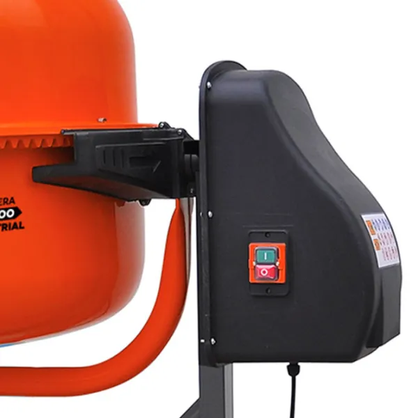Бетономешалка Technoworker PCM200L 200 л 1350 Вт/ Оранжевый photo 4