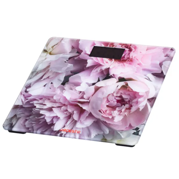 Cântar de podea Ardesto Peonies 150 kg/ Multicolor photo 2