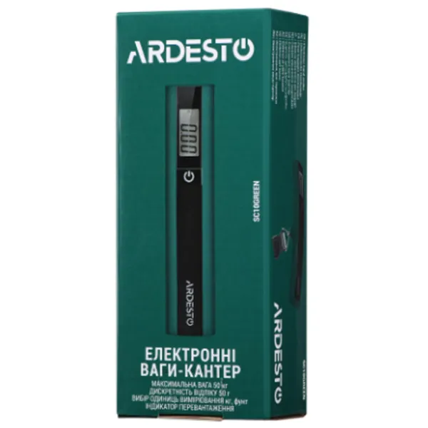 Кухонные весы Ardesto SC10 Зелёный photo 5