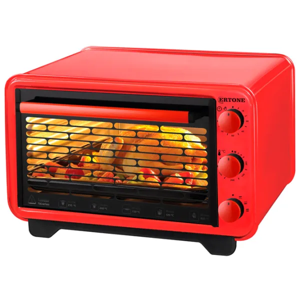 Cuptor electric Ertone ERT-MN9060RS 36 l / 1420 W / Red photo 3 Cuptor electric Ertone ERT-MN9060RS 36 l / 1420 W / Red photo 3