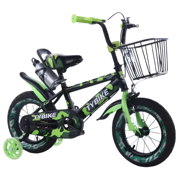 Bicicletă TyBike BK-4 20" Aluminiu/ Green Black photo 2 Bicicletă TyBike BK-4 20" Aluminiu/ Green Black photo 2