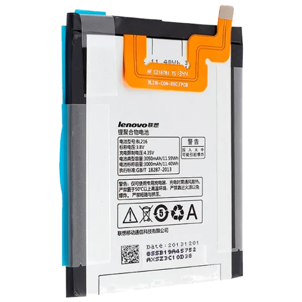 Acumulator pentru telefon Lenovo BL216 Li-Ion/ 3050 mAh photo 2