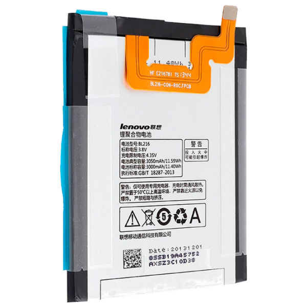 Acumulator pentru telefon Lenovo BL216 Li-Ion/ 3050 mAh photo 2