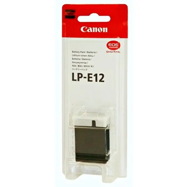 Аккумулятор для фотоаппарата Canon LP-E12 Li-Ion/ 875 мАч photo 3