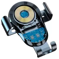 Suport pentru telefon Jellico Wireless W2 Black photo 4