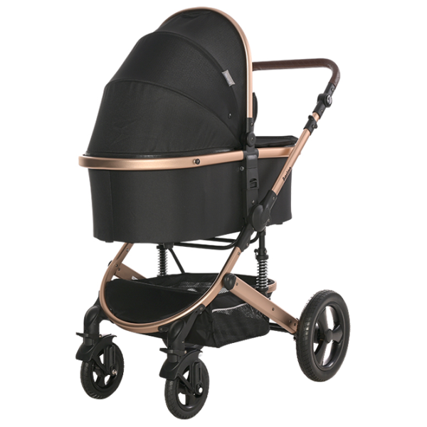 Детская коляска Lorelli Boston 2 in 1 10021832305/ Черный photo 2