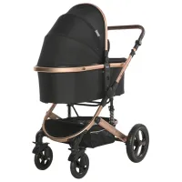 Детская коляска Lorelli Boston 2 in 1 10021832305/ Черный photo 2