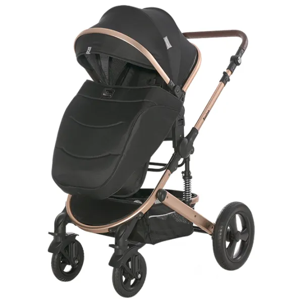 Детская коляска Lorelli Boston 2 in 1 10021832305/ Черный photo 3