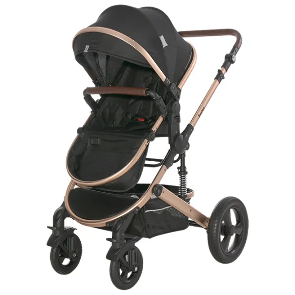 Детская коляска Lorelli Boston 2 in 1 10021832305/ Черный photo 4