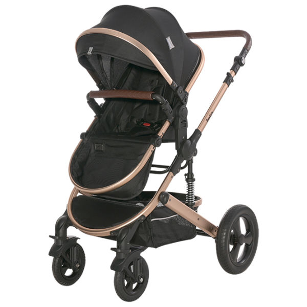 Детская коляска Lorelli Boston 2 in 1 10021832305/ Черный photo 4