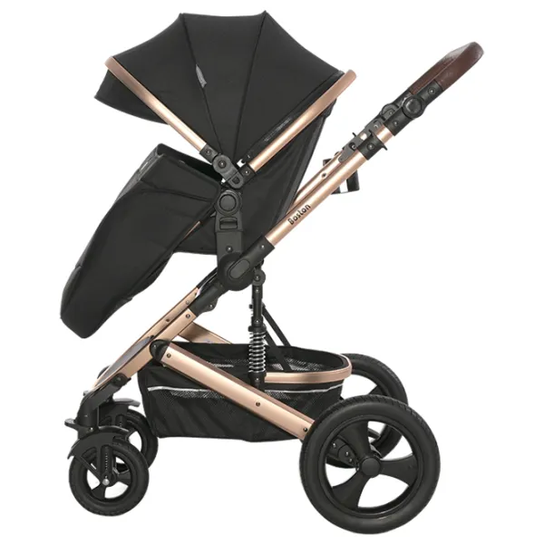 Детская коляска Lorelli Boston 2 in 1 10021832305/ Черный photo 5