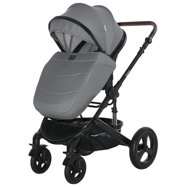Cărucior pentru copil Lorelli Boston 2 in 1 10021832380/ Gray photo 3