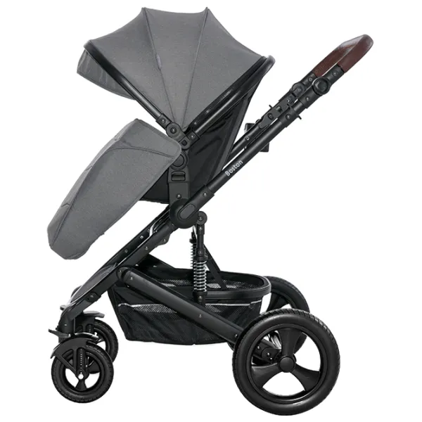 Cărucior pentru copil Lorelli Boston 2 in 1 10021832380/ Gray photo 5