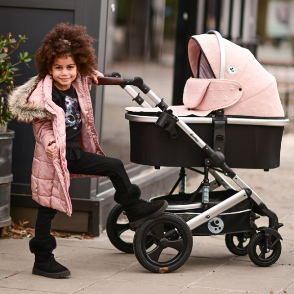 Cărucior pentru copil Lorelli Boston 2 in 1 10021832380/ Gray photo 7