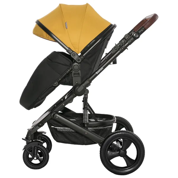 Cărucior pentru copil Lorelli Boston 2 in 1 10021832338/ Yellow photo 5