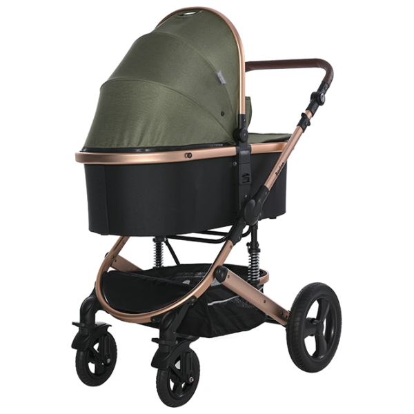 Детская коляска Lorelli Boston 2 in 1 10021832383/ Зелёный photo 2