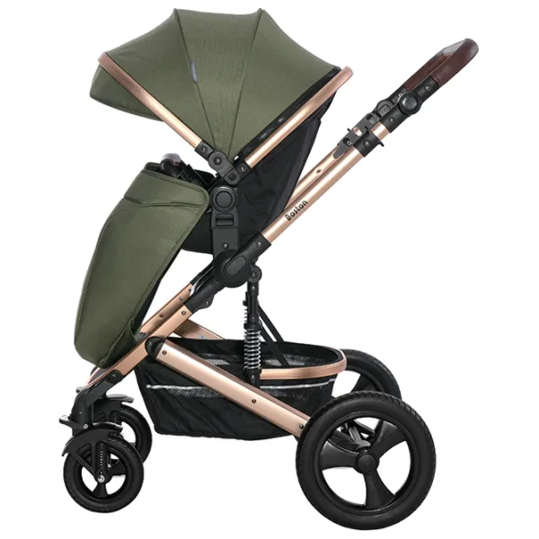 Детская коляска Lorelli Boston 2 in 1 10021832383/ Зелёный photo 5