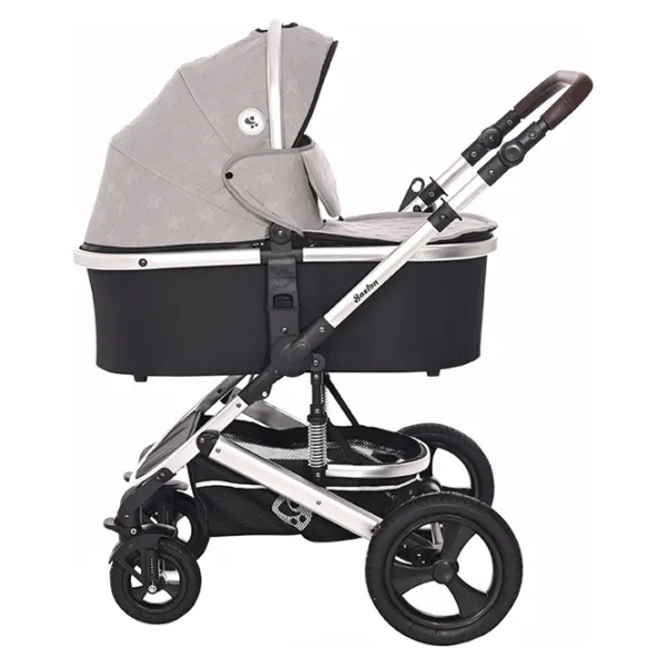 Детская коляска Lorelli Boston 3 in 1 10021582147/ Серый photo 3 Детская коляска Lorelli Boston 3 in 1 10021582147/ Серый photo 3