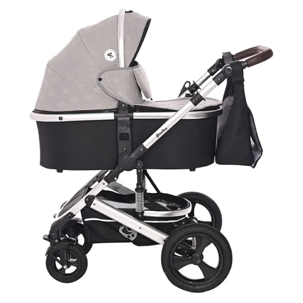 Детская коляска Lorelli Boston 3 in 1 10021582147/ Серый photo 4 Детская коляска Lorelli Boston 3 in 1 10021582147/ Серый photo 4