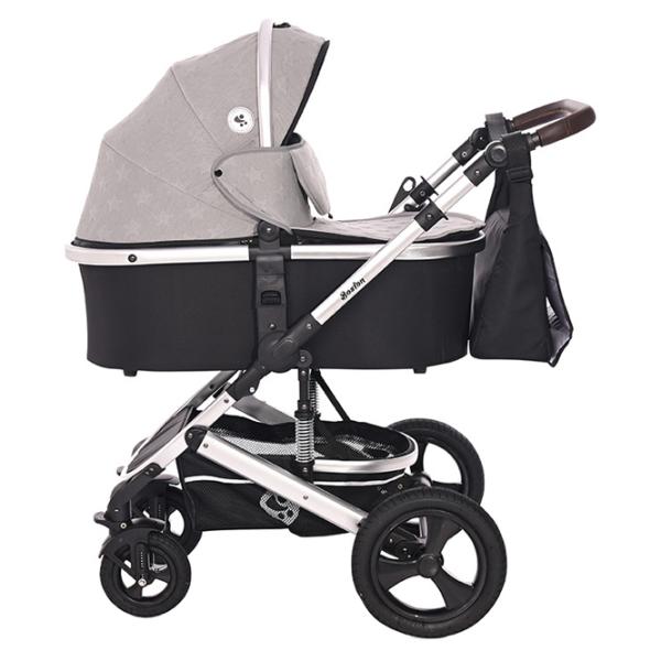 Детская коляска Lorelli Boston 3 in 1 10021582147/ Серый photo 4 Детская коляска Lorelli Boston 3 in 1 10021582147/ Серый photo 4