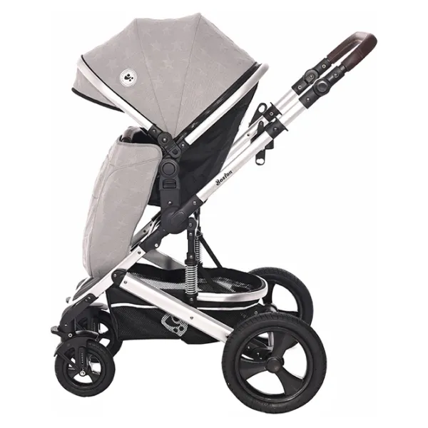 Детская коляска Lorelli Boston 3 in 1 10021582147/ Серый photo 5 Детская коляска Lorelli Boston 3 in 1 10021582147/ Серый photo 5