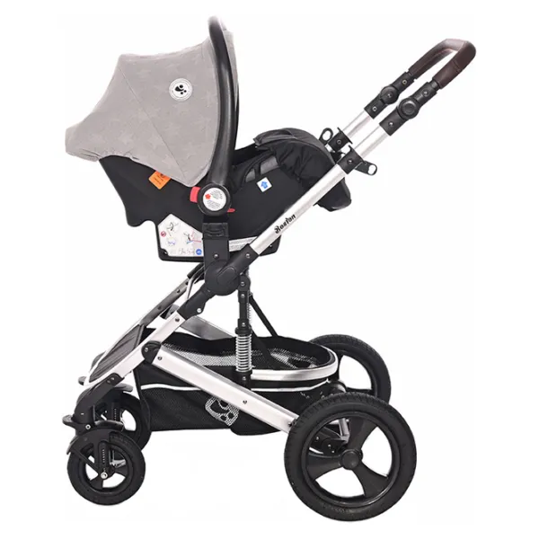 Детская коляска Lorelli Boston 3 in 1 10021582147/ Серый photo 9 Детская коляска Lorelli Boston 3 in 1 10021582147/ Серый photo 9