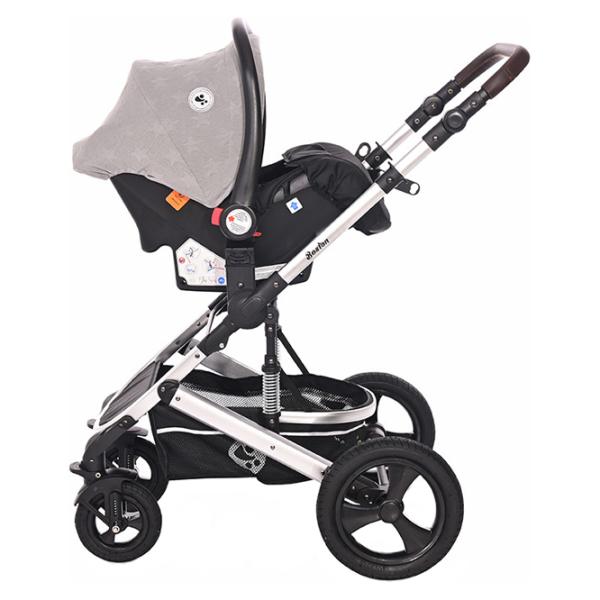 Детская коляска Lorelli Boston 3 in 1 10021582147/ Серый photo 9 Детская коляска Lorelli Boston 3 in 1 10021582147/ Серый photo 9